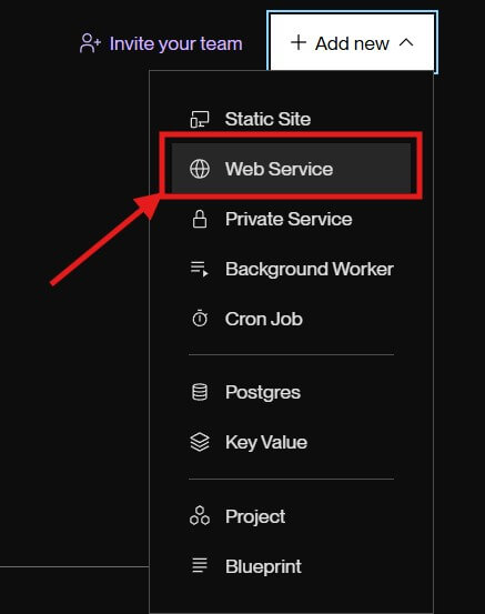 new webservice